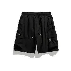 Drawstring Cargo Shorts
