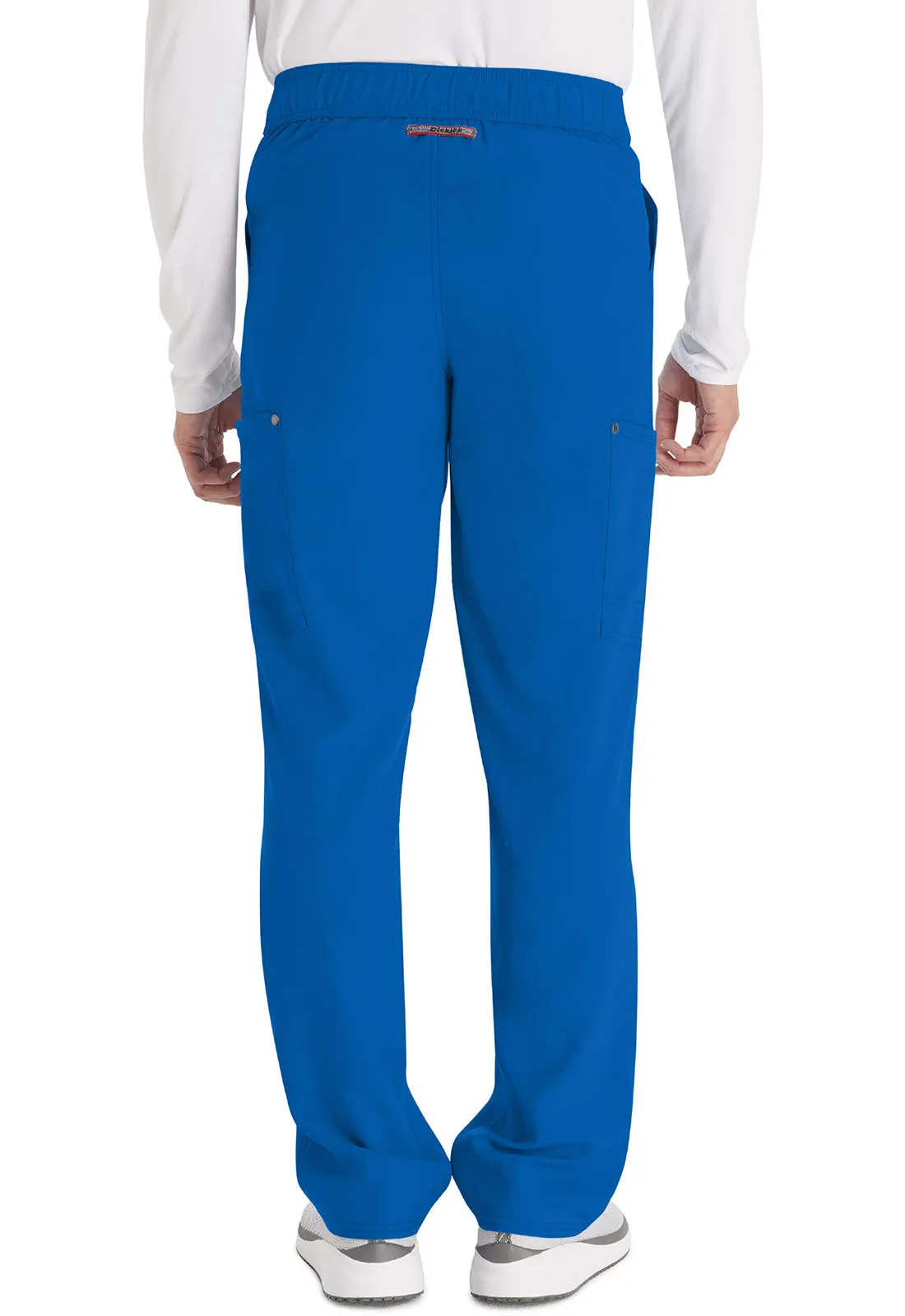 EDS NXT DK216 Men's Mid Rise Zip Fly Straight Leg Pants Royal