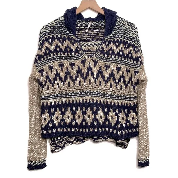 Free People fair isle sweater