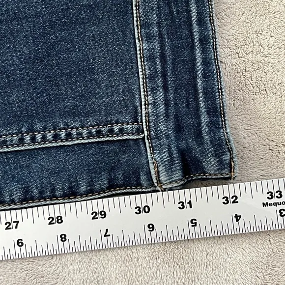 Free People We The Free Dark Wash Bootcut Jeans Size 24 Western Rodeo Boho