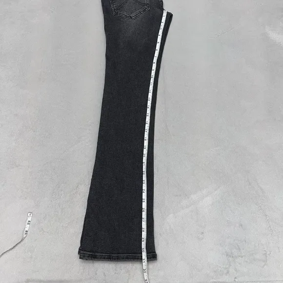 Free People We the Free Shayla Women's Jeans Black Mid Rise Boot Cut Size 26S