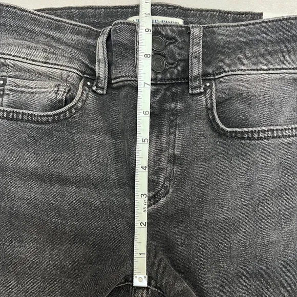 Free People We the Free Shayla Women's Jeans Black Mid Rise Boot Cut Size 26S