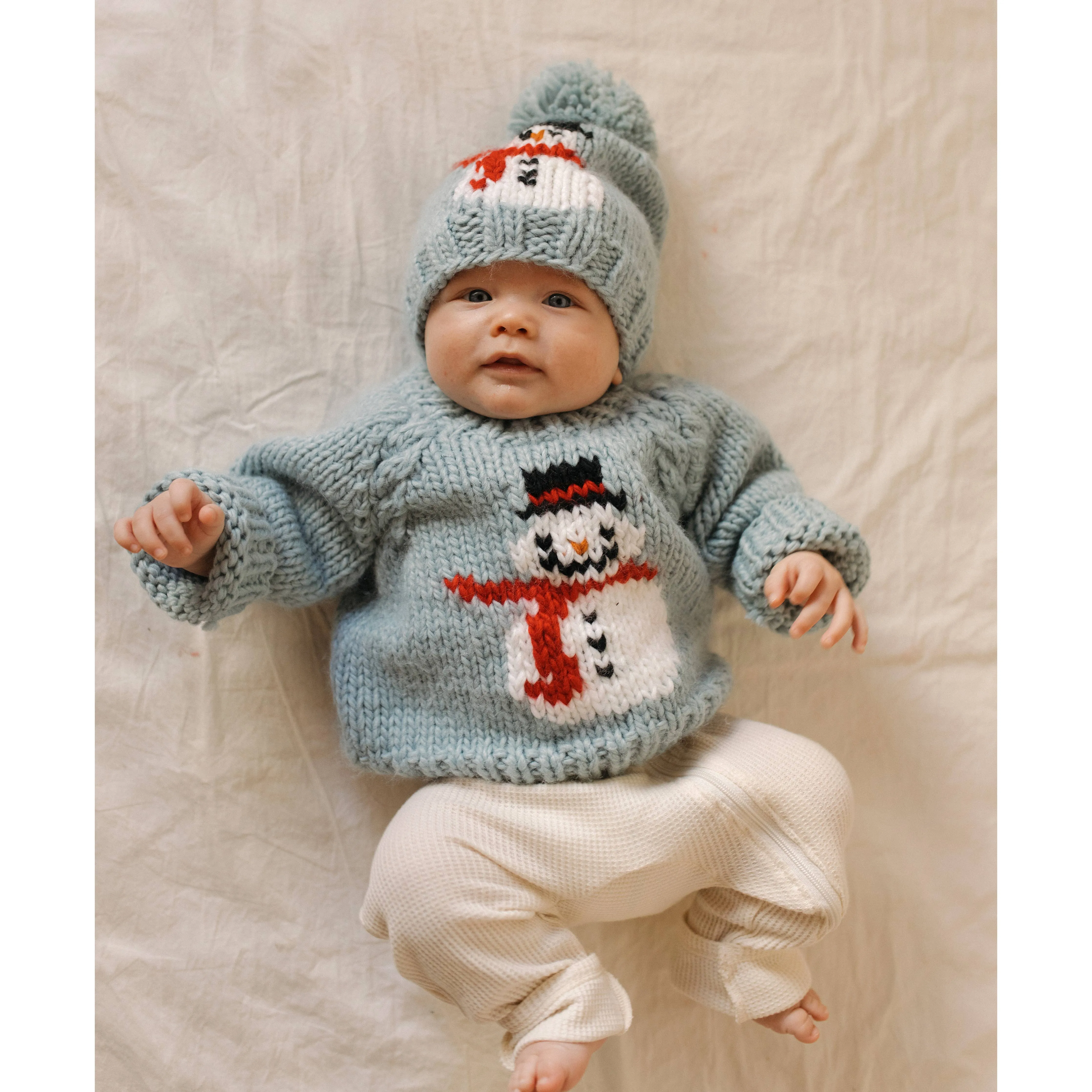 Frosty Snowman Crew Sweater