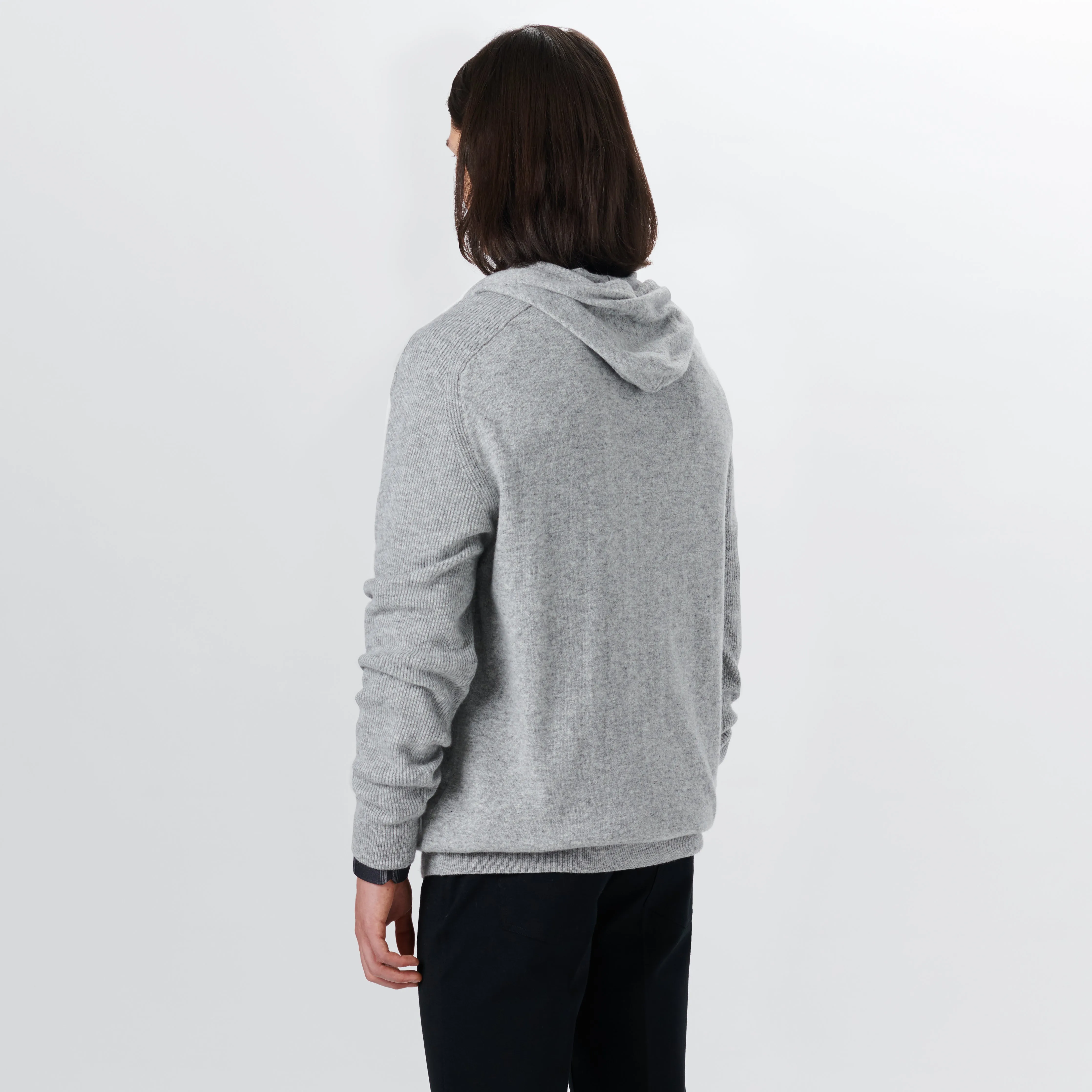 Full Zip Sweater With Hood