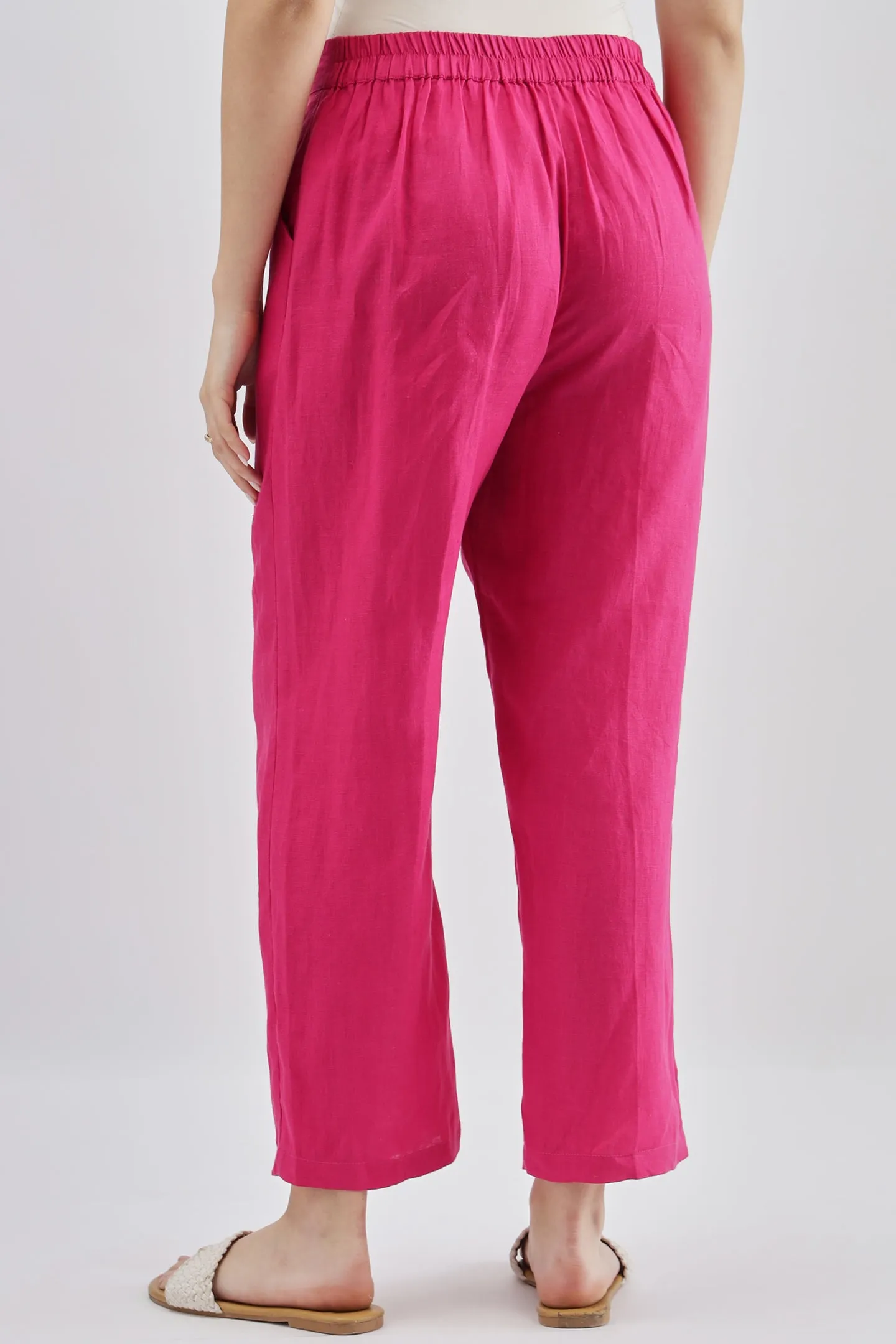 Fuschia Pants