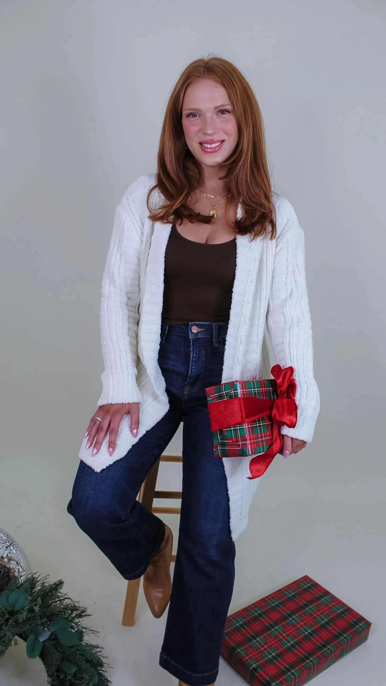 Gabi Ivory Cardigan