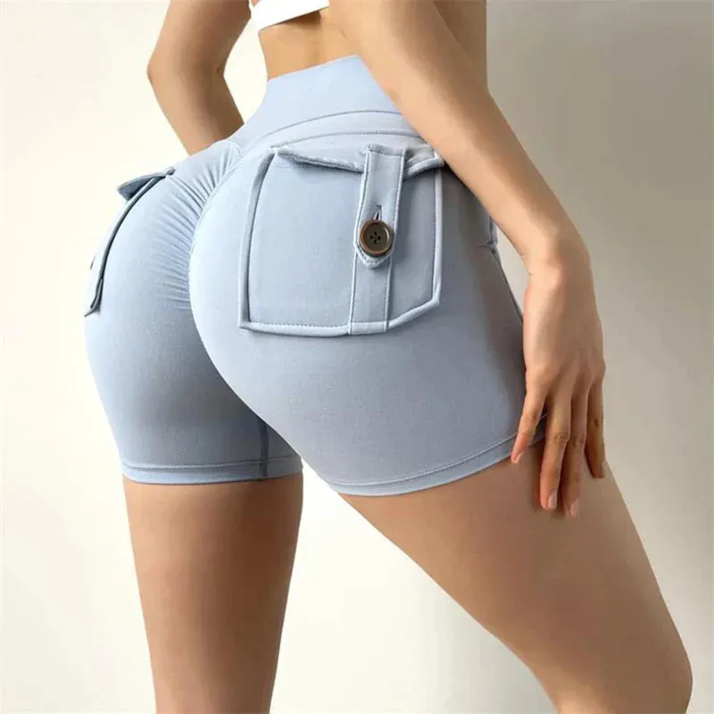 Gianna – Slim Cargo Pocket Women's Shorts