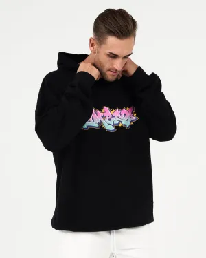 Graffiti Logo GYMBROs NFT Hood (Black)
