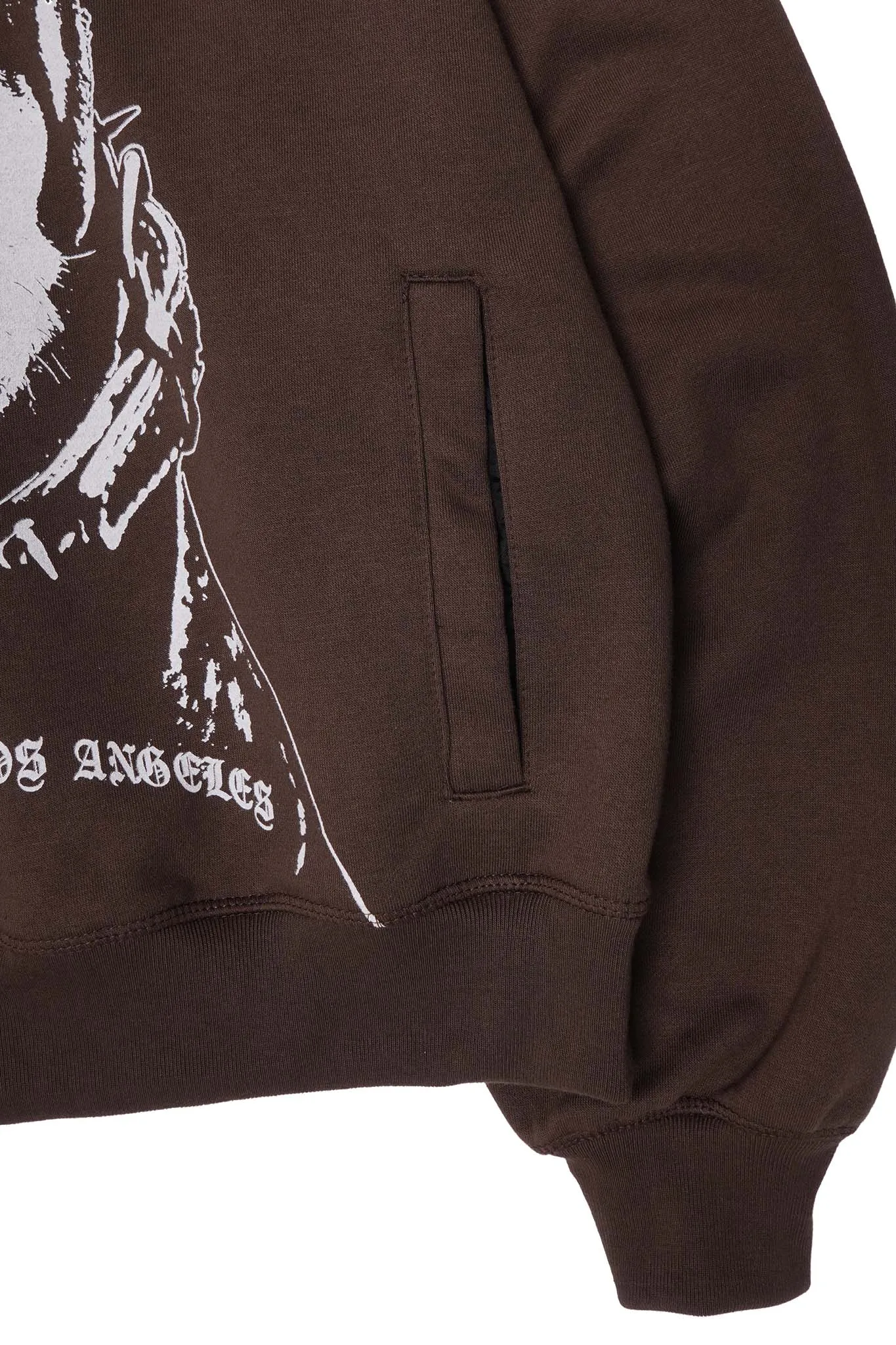 HELL HOUND HOODIE IN WOOD