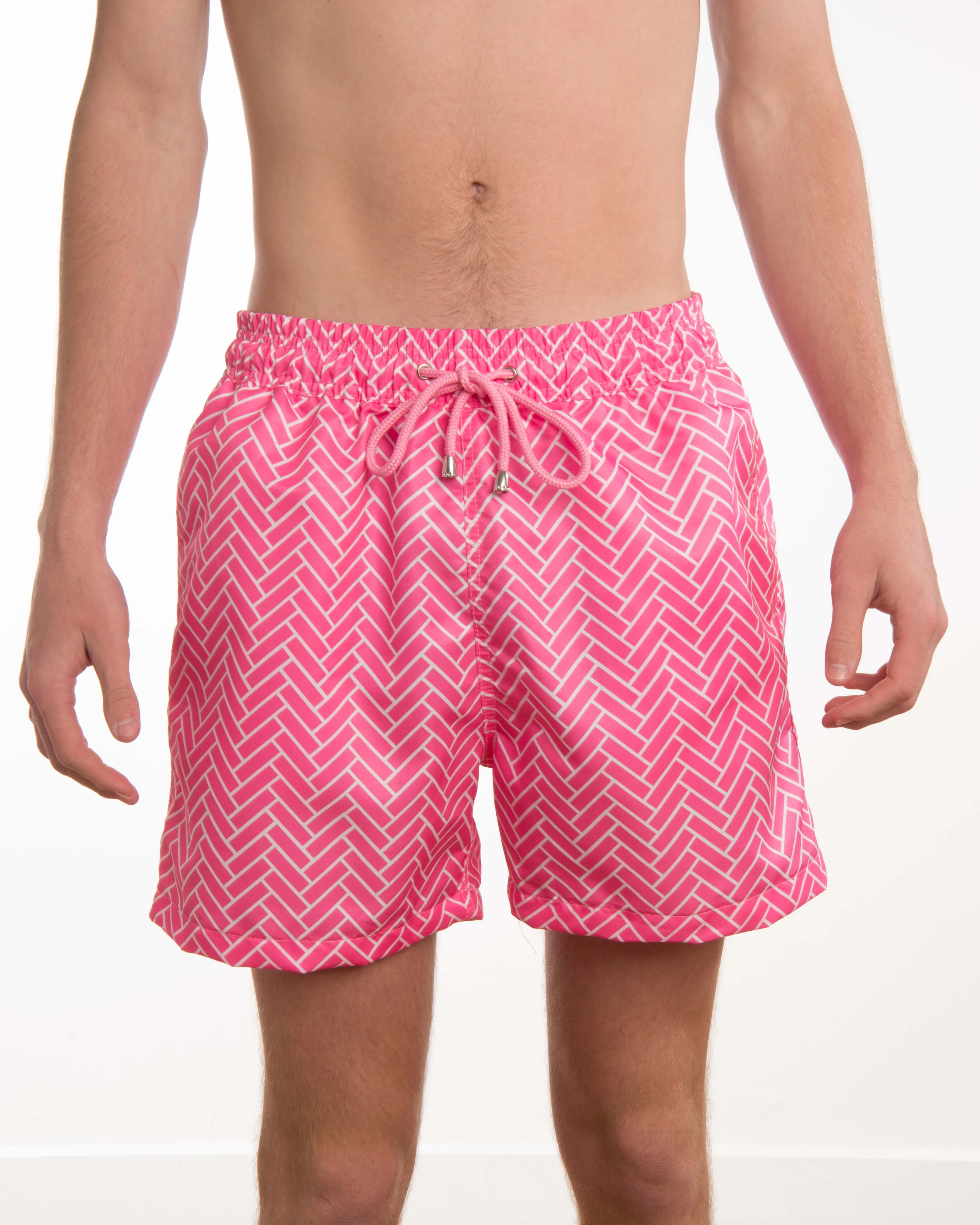 Herringbone Board Short