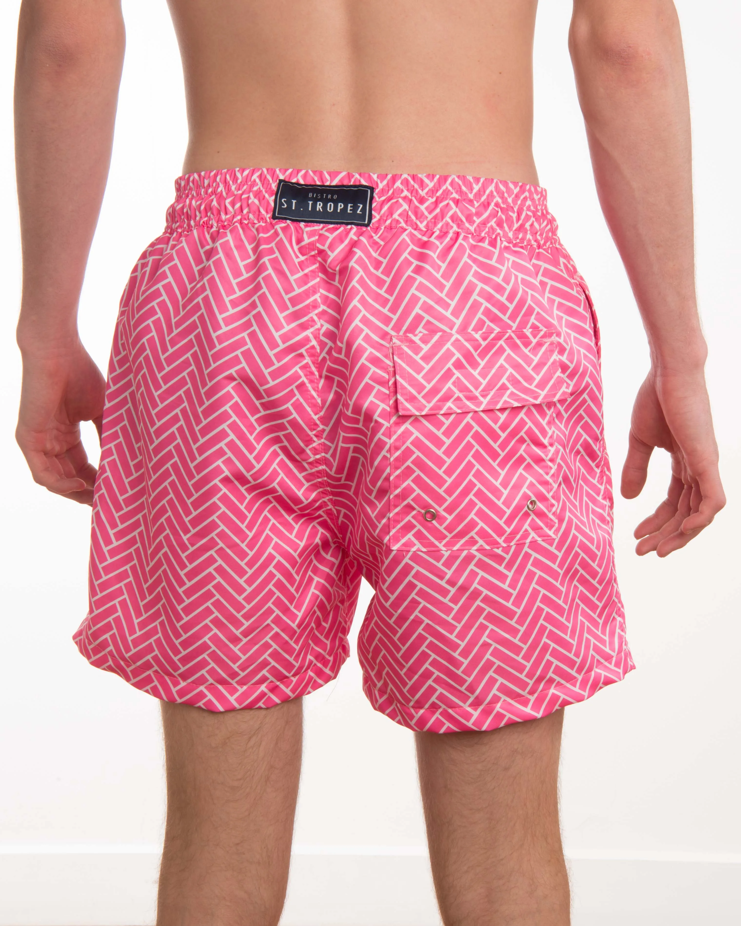 Herringbone Board Short