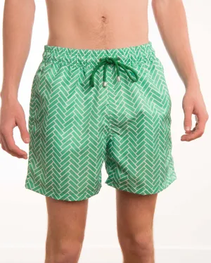 Herringbone Board Short