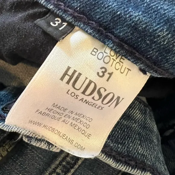Hudson Midrise Love Bootcut Jeans