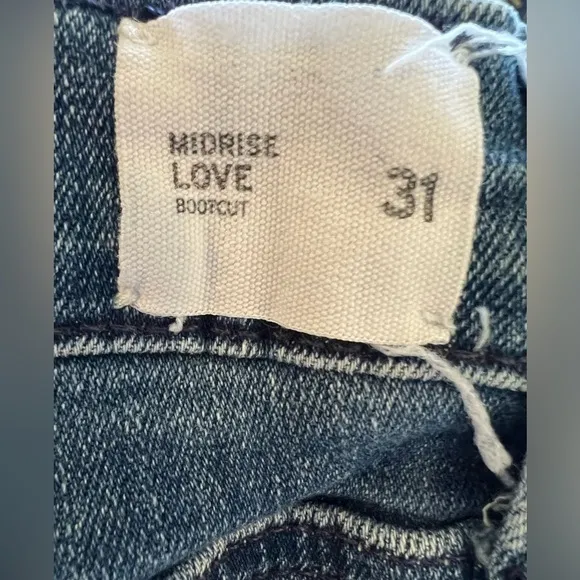 Hudson Midrise Love Bootcut Jeans