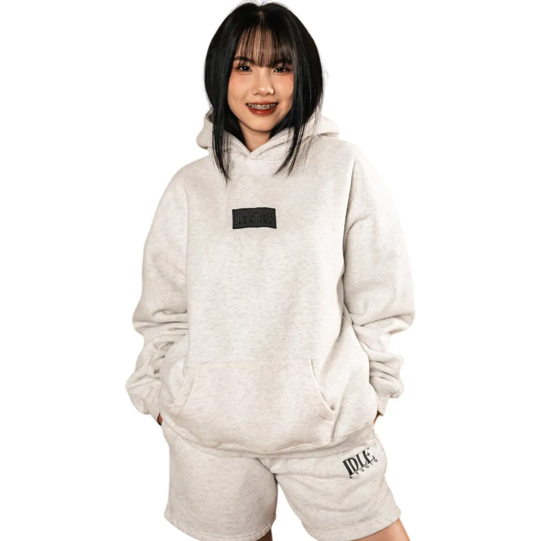 Idle Oversized Hoodie - Smoke Grey