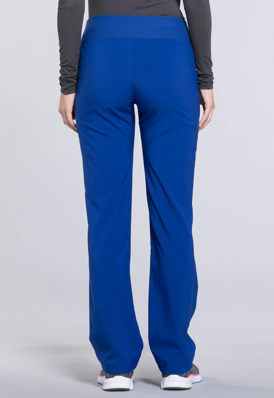 iFlex CK002 Mid Rise Straight Leg Pull-on Pants Galaxy Blue