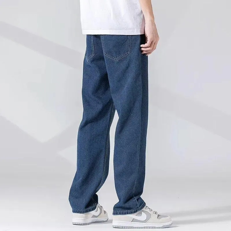INSTOCK-Large size men's jeans loose