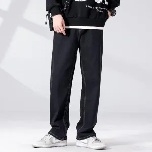 INSTOCK-Large size men's jeans loose