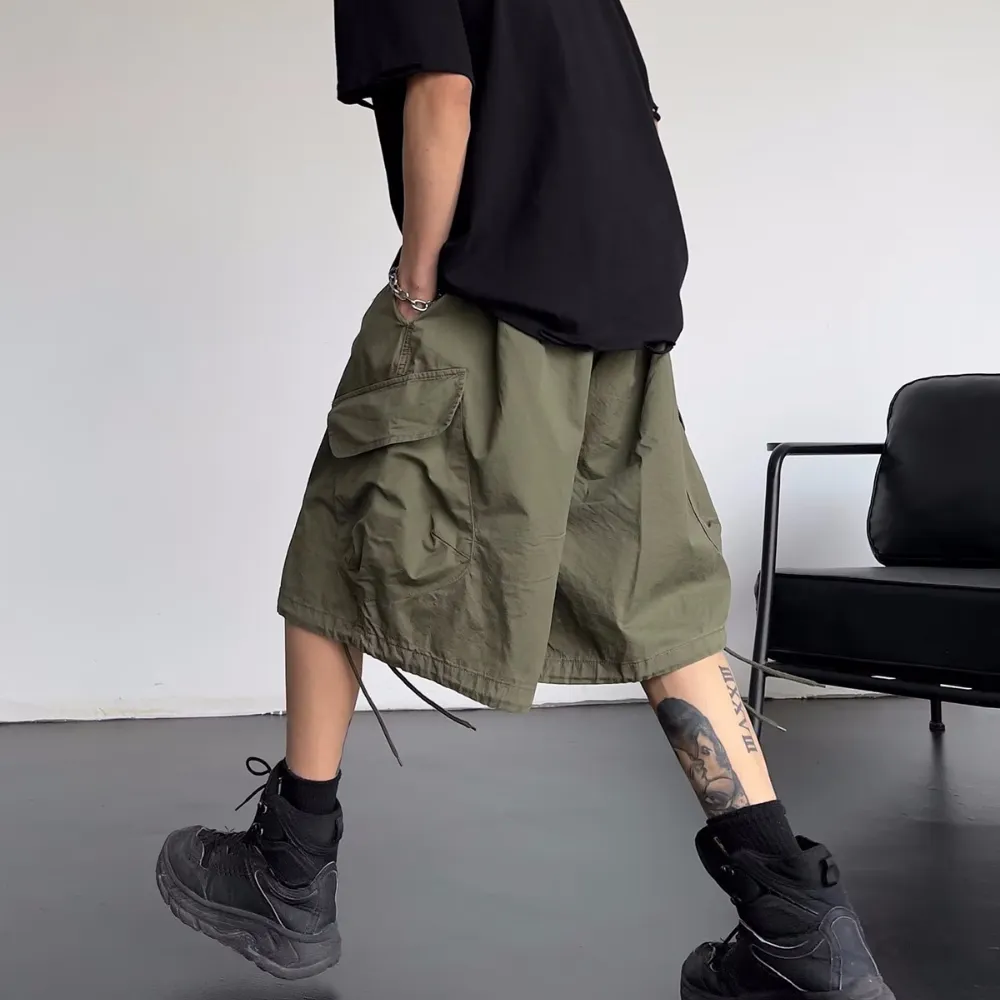 Japanese Loose Cargo Shorts