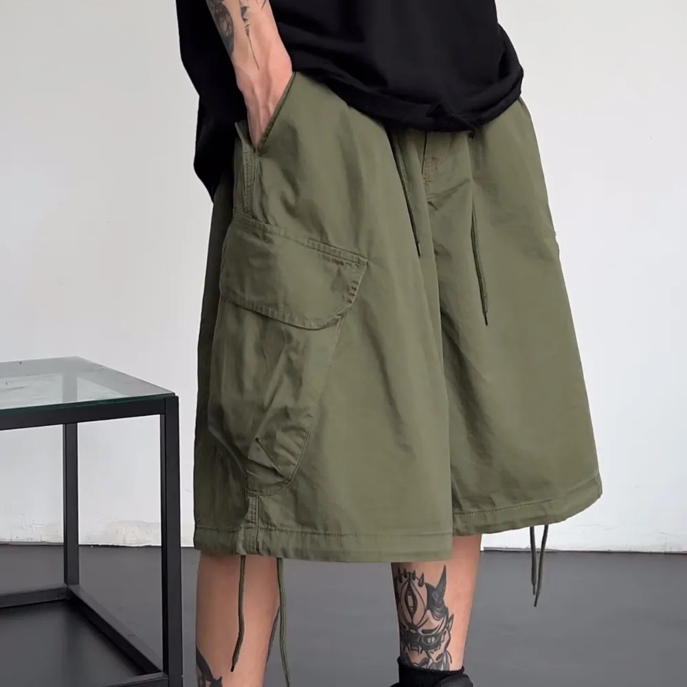Japanese Loose Cargo Shorts