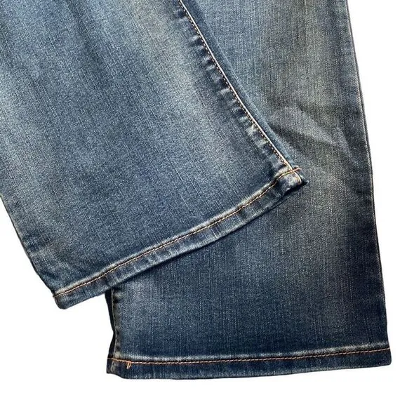 Jessica Simpson NWT Midrise Bootcut Jeans Ventura Blue Medium Wash 16W 18W XL