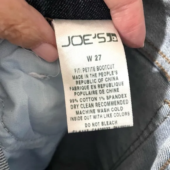 Joe’s Jeans Petite Bootcut Medium Wash Denim SZ 27 EUC