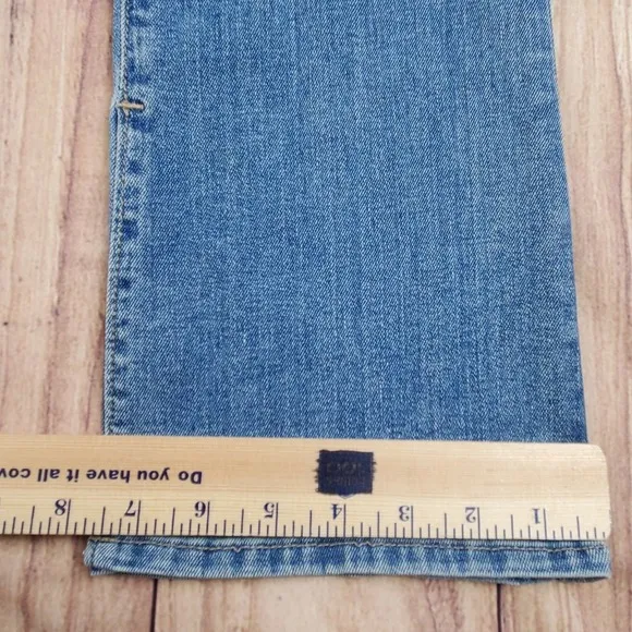 Joe's Jeans Womans 23 Blue Hi Honey Lovelight Destruct Curvy Boot Cut