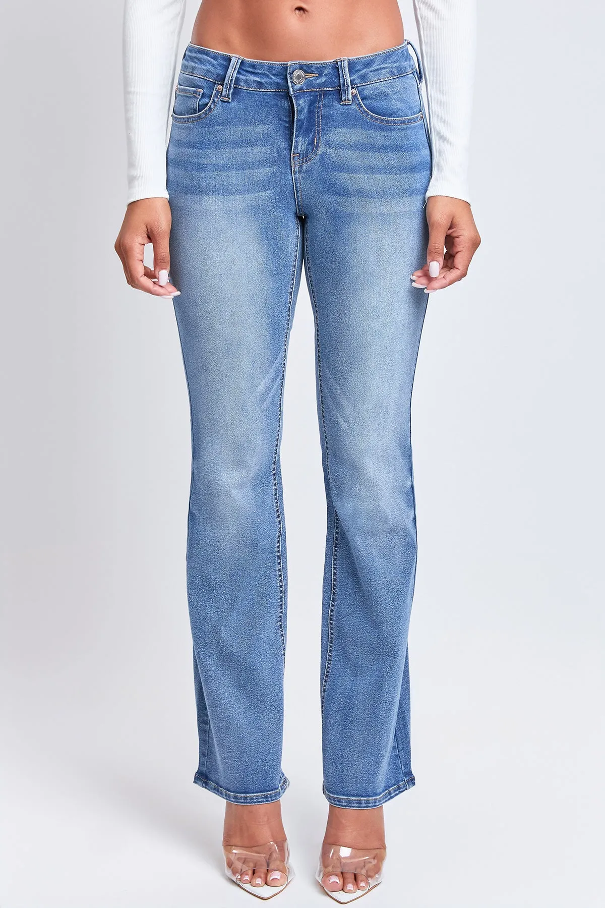Junior Basic Low Rise Bootcut Jeans, Pack of 12