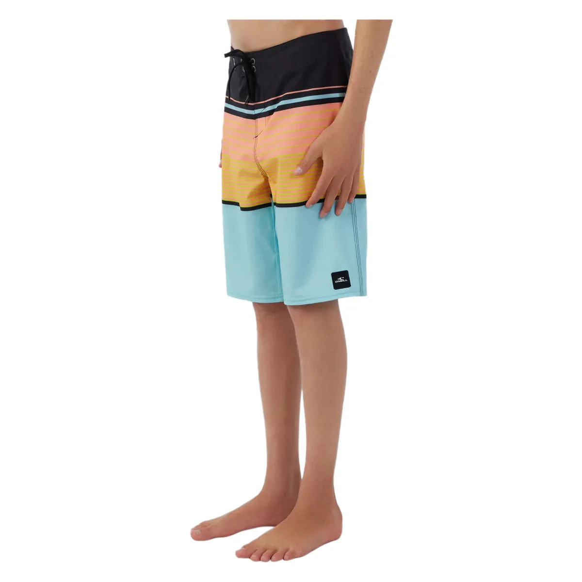 Junior Lennox Stripe 18" Boardshorts