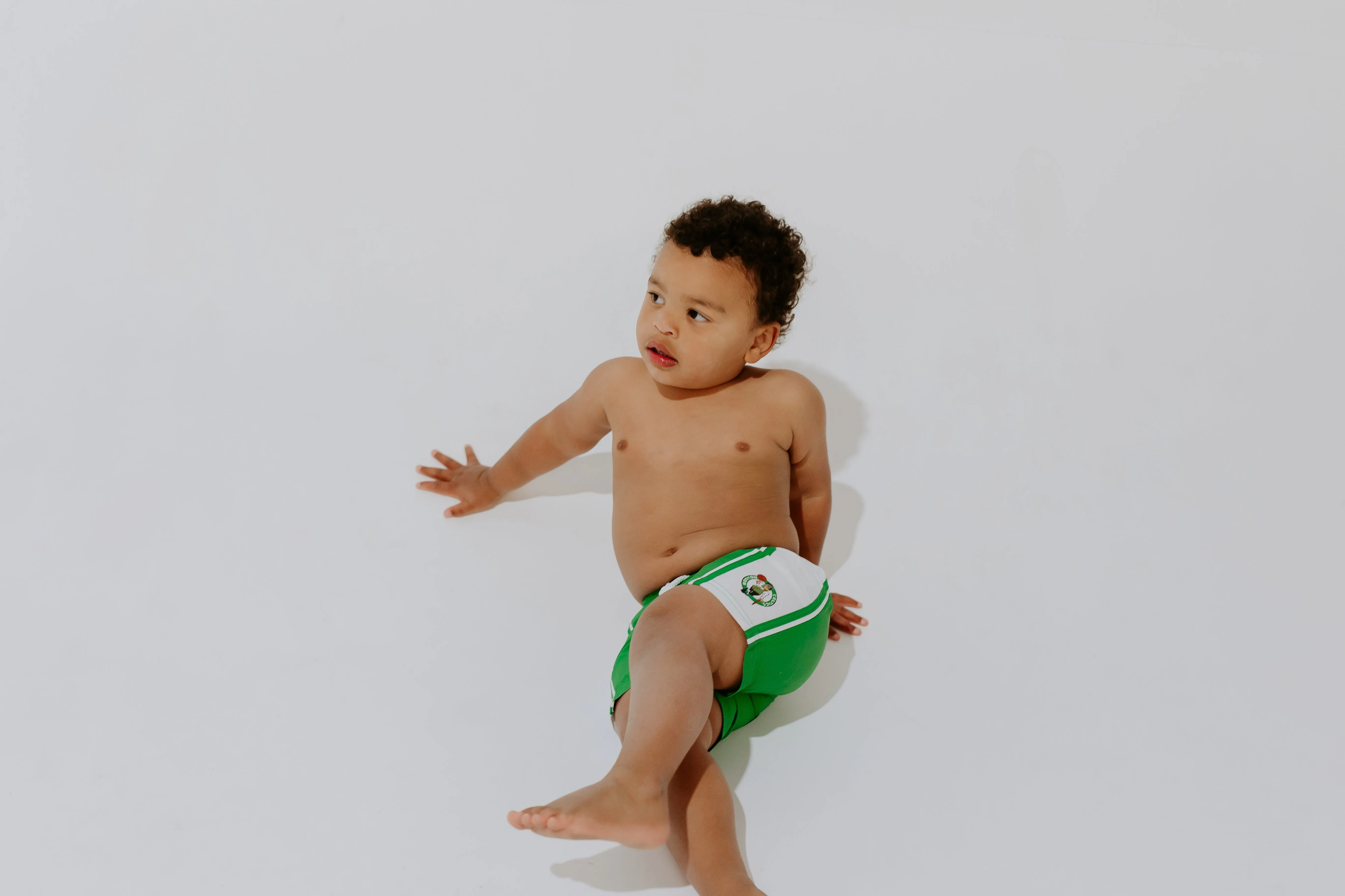 Kids Boston Celtics Board Shorts