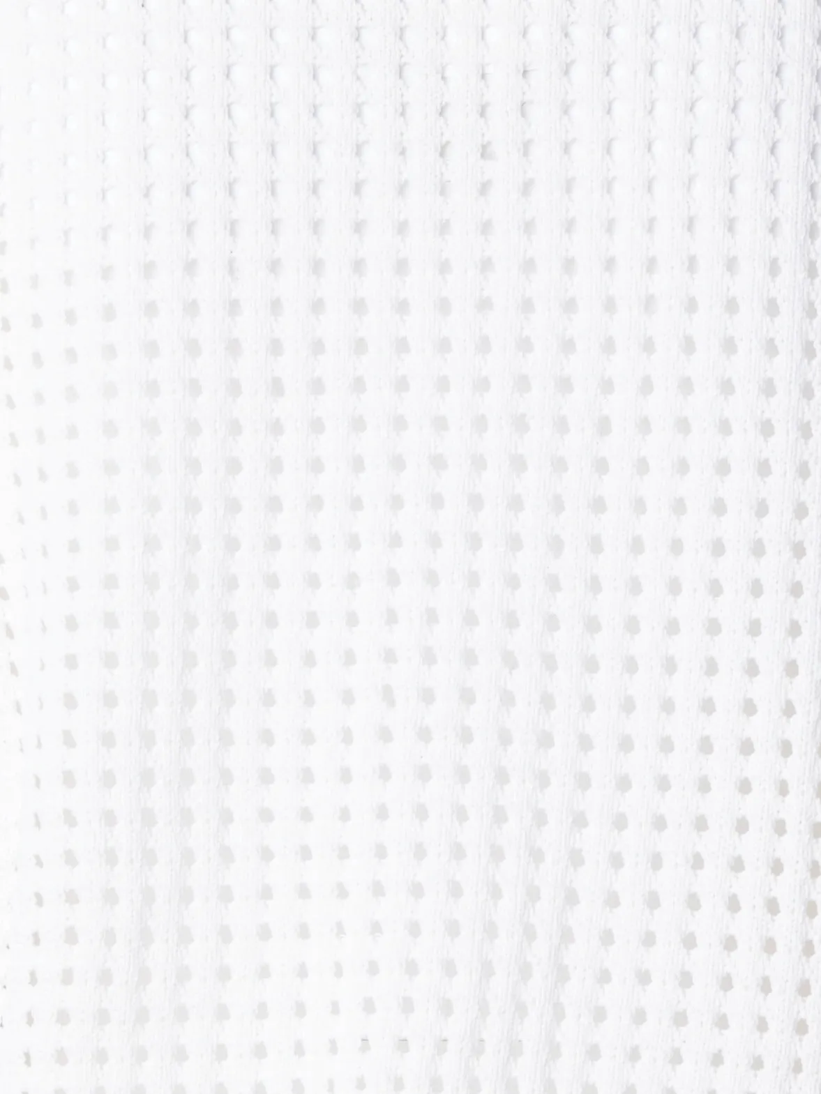 Knit Sweater in Chunky Cotton Mesh
