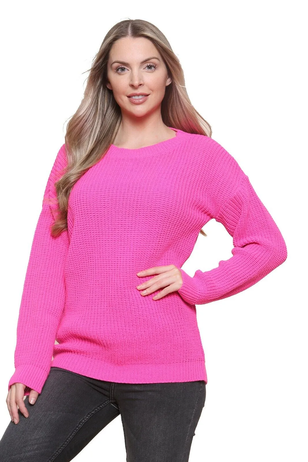 Knitted Chunky Baggy Jumper