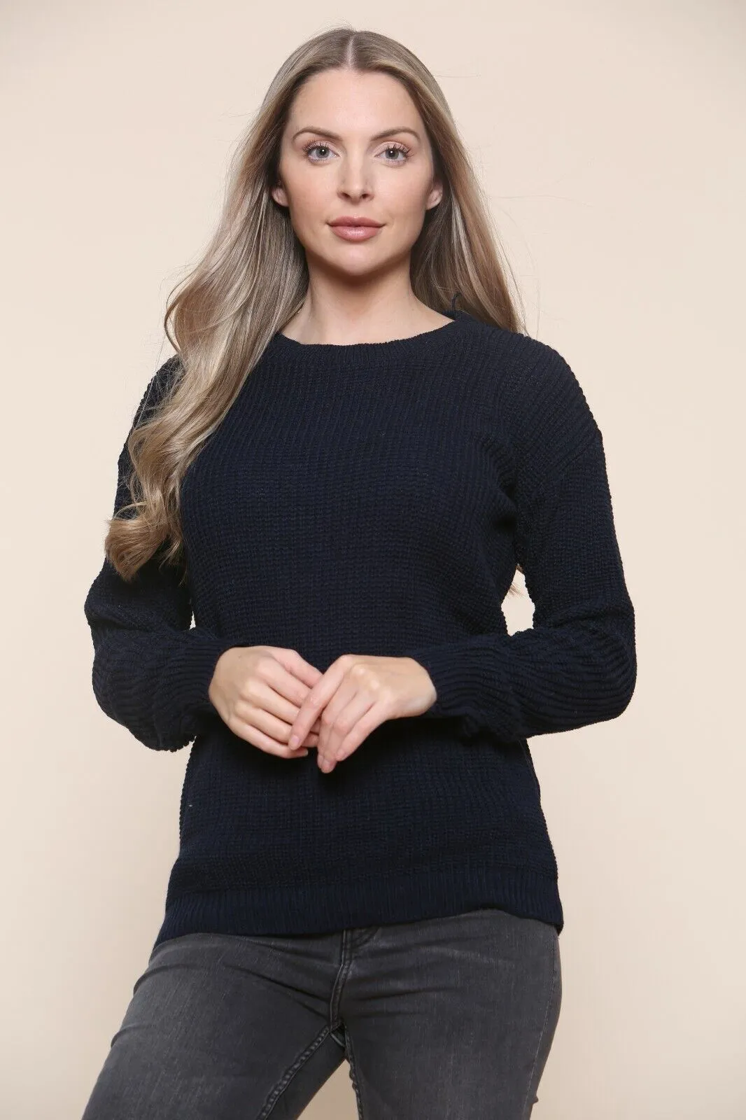 Knitted Chunky Baggy Jumper