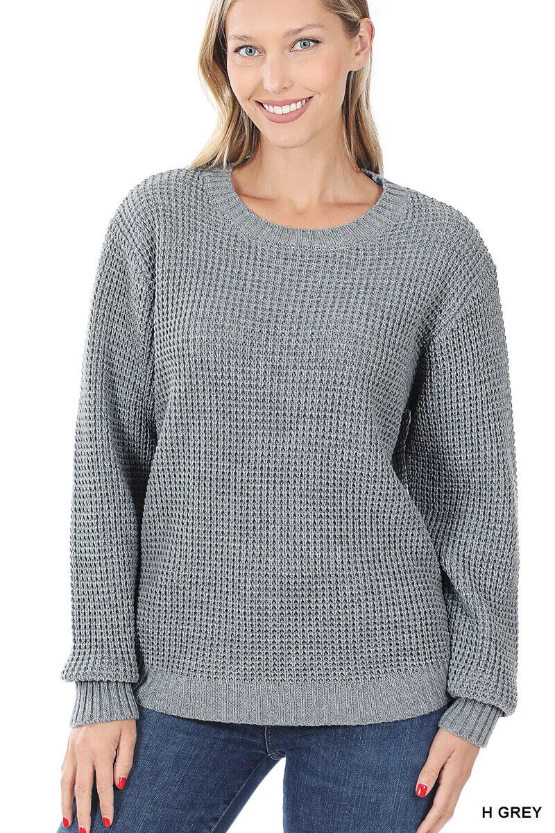 Knitted Chunky Baggy Jumper