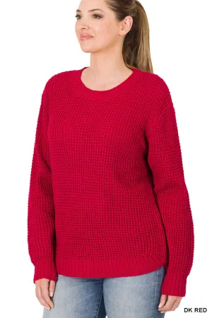 Knitted Chunky Baggy Jumper