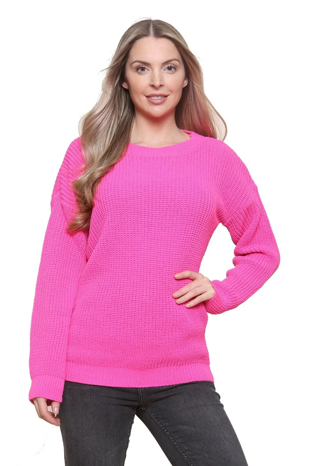 Knitted Chunky Baggy Jumper