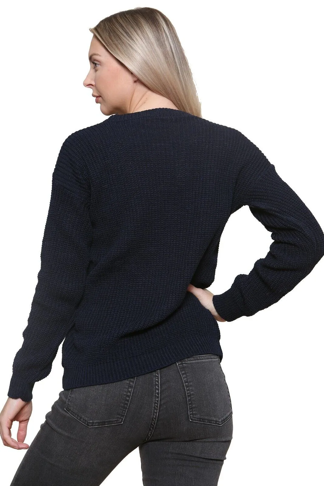 Knitted Chunky Baggy Jumper