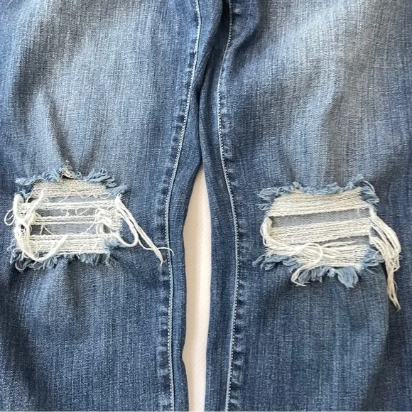 L’Agence High Rise Ripped Jeans Size 32