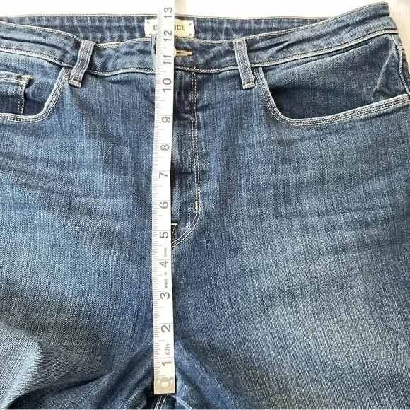 L’Agence High Rise Ripped Jeans Size 32