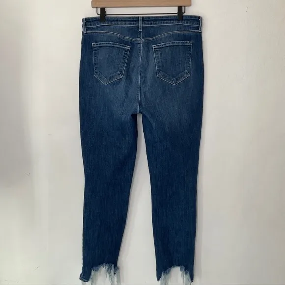 L’Agence High Rise Ripped Jeans Size 32