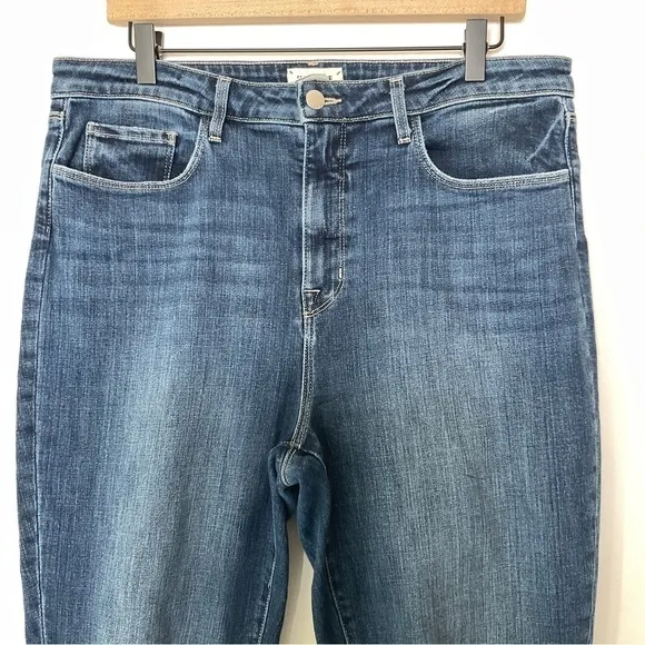 L’Agence High Rise Ripped Jeans Size 32