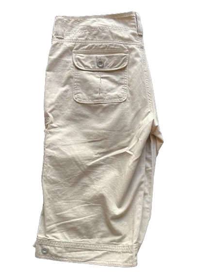 Levi's Beige Long Cargo Shorts
