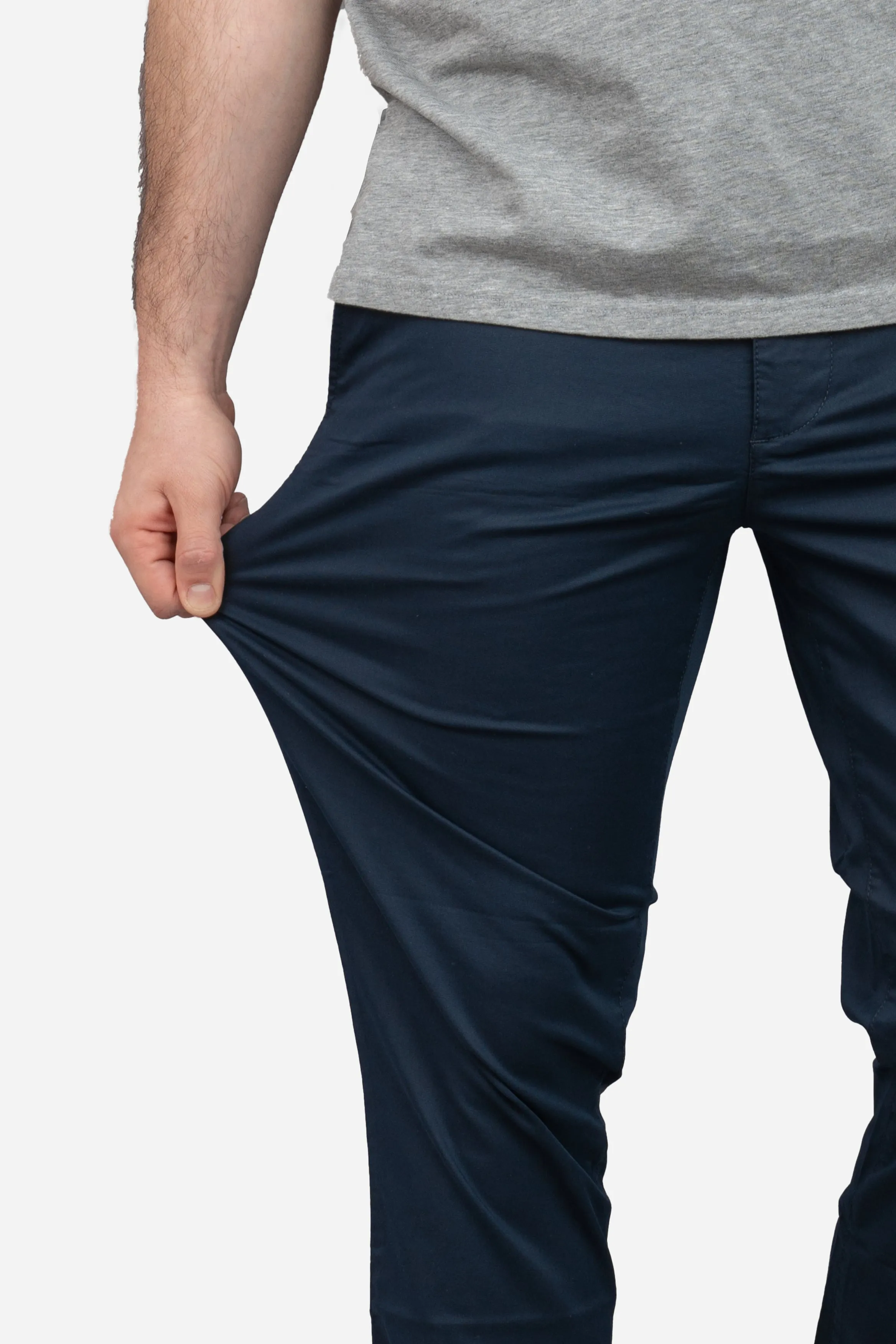 Lightweight Stretch Chino Navy