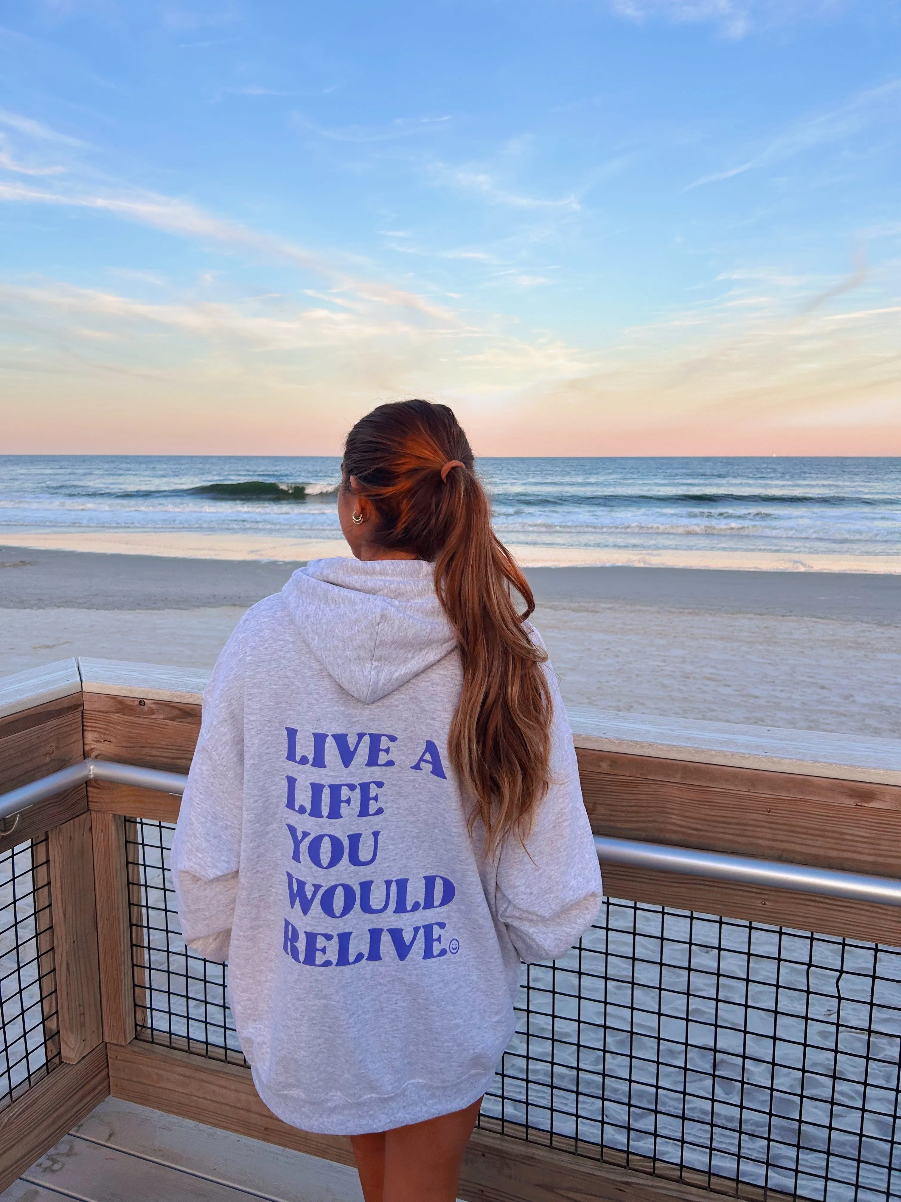 LIVE A LIFE YOU WOULD RELIVE HOODIE