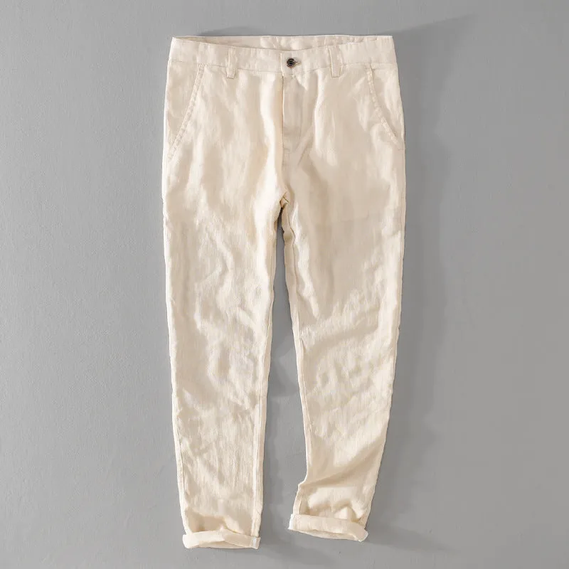 Lorenzo Vitali Metro Linen Pants