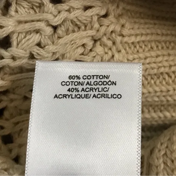 Lucky brand chunky knit sweater