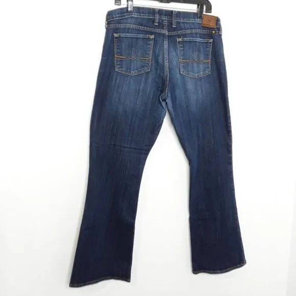 LUCKY Brand Sofia Medium Wash Bootcut Jeans EUC sz 14