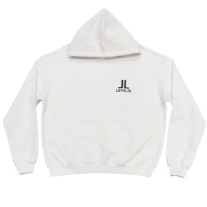 LUXE LEVELS OVERSIZED HOODIE | WHITE