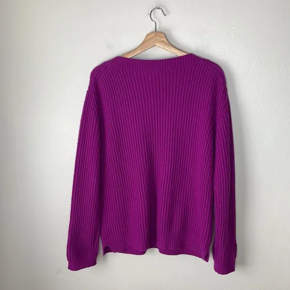 Marc Jacobs Chunky Pocket Magenta sweater