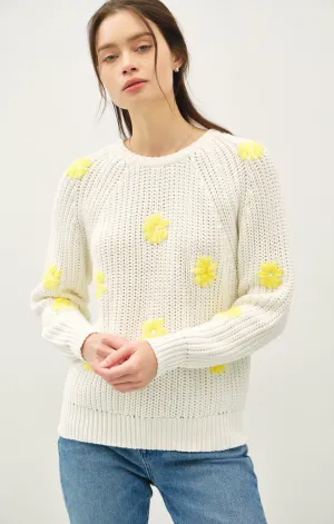 Marigold Floral Sweater